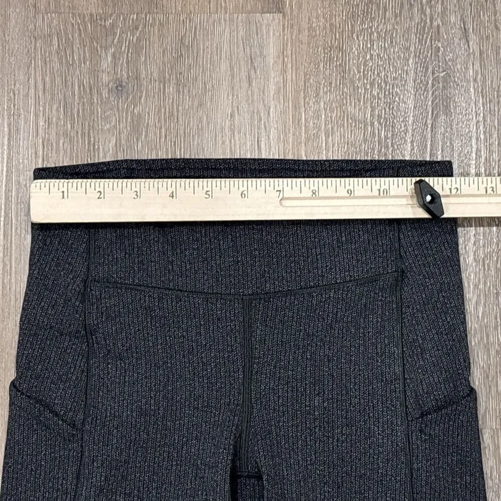 Lululemon Speed Up Tight 28 Heathered Black Luxtreme 4